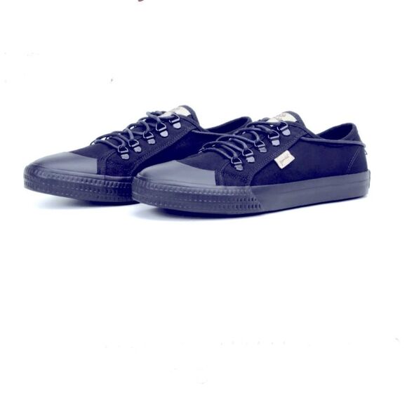 GROUNDED PEOPLE Navy Blue Campinas Vegan Lo Top Sneaker-12 NEW! - Picture 1 of 9